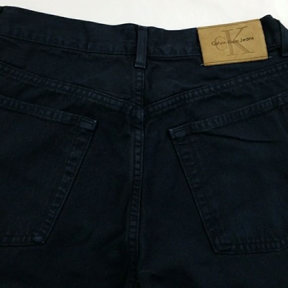 calvin klein dark blue jeans